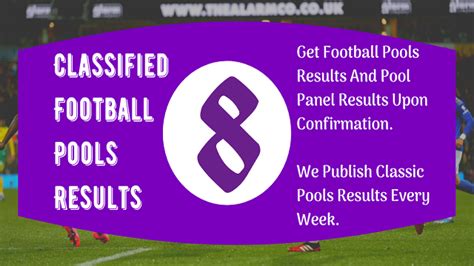 pools results today matches|Week 08 Football Pools Result 2024 .
